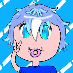 iiBakedDonut PFP Profile Picture made myself for social media purposes.